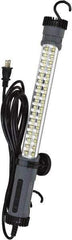 Value Collection - 120 Volt, 7 Watt, Electric, LED Portable Handheld Work Light - 15' Cord, 1 Head, 500 Lumens, ABS - USA Tool & Supply