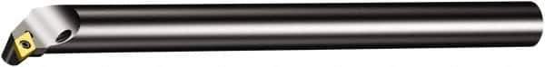 Sandvik Coromant - 0.5984" Min Bore Diam, 6" OAL, 3/8" Shank Diam, E..SDUCR/L Indexable Boring Bar - Screw-On Holding Method - USA Tool & Supply