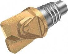 Sandvik Coromant - 316-SM Grade 1030 Carbide Milling Tip Insert - TiAlN Finish, 2 Flutes, 16mm Cutting Diam, 13mm Depth of Cut, 0.0197" Cnr Rad, 10° Helix - USA Tool & Supply