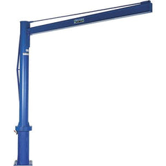 Vestil - 1,000 Lb Load Capacity, Steel Jib Crane - 10' Span - USA Tool & Supply