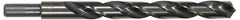 Cle-Line - 13/32" Drill, 118° Point, High Speed Steel Silver Deming & Reduced Shank Drill Bit - Bright Finish, 5-1/4" OAL, Straight Shank, 3-7/8" Flute Length, Right Hand Cut, Standard Point, Spiral Flute, Regular Spiral - USA Tool & Supply