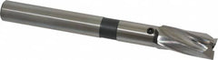 Cleveland - 19/32" Diam, 1/2" Shank, Diam, 3 Flutes, Straight Shank, Interchangeable Pilot Counterbore - USA Tool & Supply