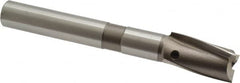 Cleveland - 13/16" Diam, 5/8" Shank, Diam, 3 Flutes, Straight Shank, Interchangeable Pilot Counterbore - USA Tool & Supply