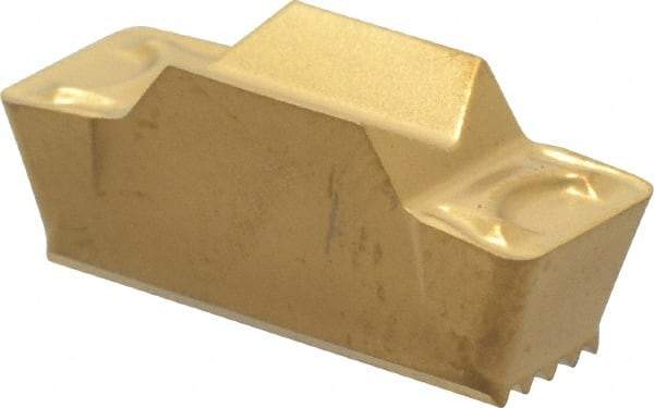 Seco - LCMF, 0.236" Cutting Width, FT, CP200 Grade, Double End Multi-Directional Turning Insert - TiAlN, TiN Coated - USA Tool & Supply