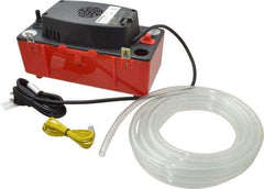 Value Collection - 1/2 Gallon Tank Capacity, 115V Volt, Electronic Condensate Pump, Condensate System - 3/8 Barbed Outlet Size - USA Tool & Supply