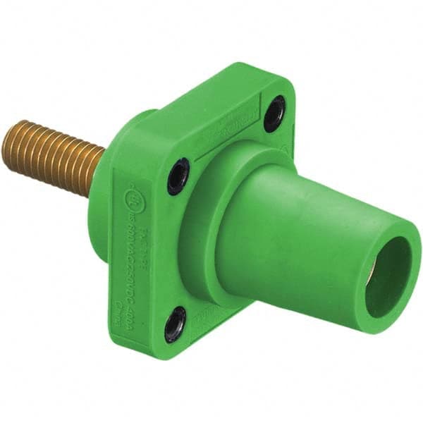 Hubbell Wiring Device-Kellems - Single Pole Plugs & Connectors Connector Type: Female End Style: Female - USA Tool & Supply