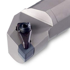 Indexable Boring Bar:  S32V-TCLNR-4-CH,  2.00 mm Shank Dia,  95.00&deg N/A Steel 16.0000″ OAL,  Clamp,