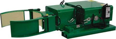 Valley Craft - 2,000 Lb Load Capacity, 30, 55 & 85 Gal Forklift Drum Rotator - Steel Wheels - USA Tool & Supply