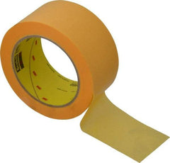 3M - 2" Wide x 60 Yd Long Bronze Paper Masking Tape - Series 2460, 3.3 mil Thick, 17 In/Lb Tensile Strength - USA Tool & Supply
