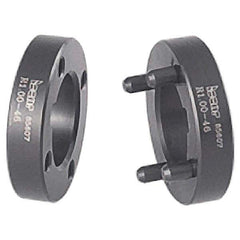 Iscar - 1.5748 Inch Hole Diameter, Compatible Toolholder Style GM-DG, SGSF, TGSF, Slotting Cutter Drive Flange Set - 3.1496 Inch Ring Outside Diameter, 0.4724 Inch Ring Width - USA Tool & Supply