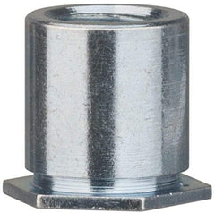 Electro Hardware - #4-40, 0.437" OAL, 1/4" Across Flats, Steel Hex Female Circuit Board Standoffs - 0.437" Body Length, Zinc-Plated Finish - USA Tool & Supply