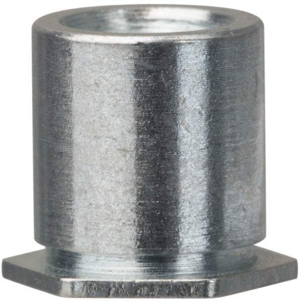 Electro Hardware - #6-32, 0.312" OAL, 1/4" Across Flats, Steel Hex Female Circuit Board Standoffs - 0.312" Body Length, Zinc-Plated Finish - USA Tool & Supply