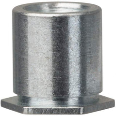 Electro Hardware - #6-32, 3/8" OAL, 1/4" Across Flats, Steel Hex Female Circuit Board Standoffs - 3/8" Body Length, Zinc-Plated Finish - USA Tool & Supply