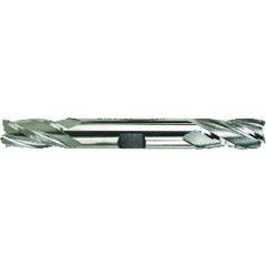 13/64 Dia. x 3-1/4 Overall Length 4-Flute Square End High Speed Steel SE End Mill-Round Shank-Center Cut-Uncoated - USA Tool & Supply