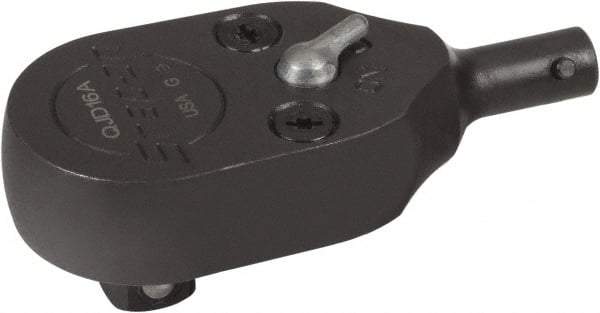 CDI - 1/4" Square Ratching Torque Wrench Interchangeable Head - Use with CDI Torque Wrenches 50NMIMH, 100NIMIMH, 75MFIMHSS, 5T-I, 10T-I, 10ST-I, 50T-I - USA Tool & Supply