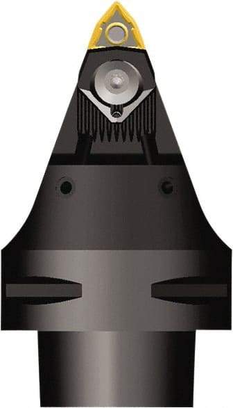 Seco - Neutral Cut, Size C6, WN.. 430 Insert Compatiblity, External Modular Turning & Profiling Cutting Unit Head - 89.92mm Head Length, Series Seco-Capto - USA Tool & Supply