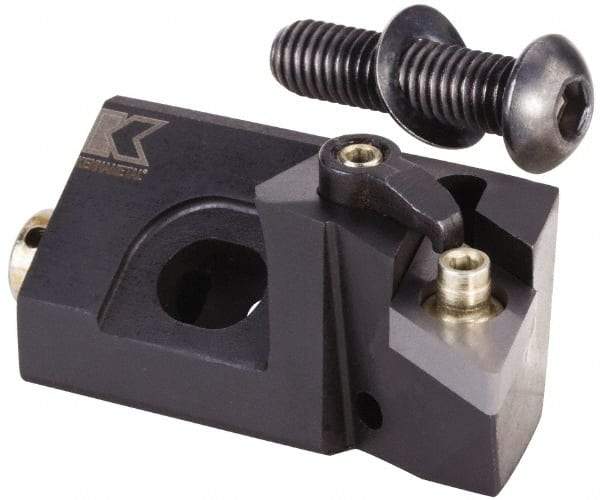 Kennametal - Series Kenloc, Left Hand, MDQN Toolholder Compatibility, DN.. Insert Compatibility, Indexable Turning Cartridge - Pin & Clamp Holding Method, 63mm OAL x 18mm OAW x 22.25mm OAH - USA Tool & Supply