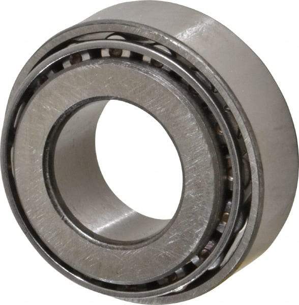 SKF - 20mm Bore Diam, 42mm OD, 15mm Wide, Tapered Roller Bearing - 24,200 N Dynamic Load Capacity, 27,000 N Static Load Capacity - USA Tool & Supply