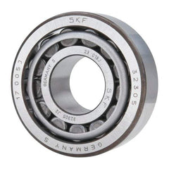 SKF - 25mm Bore Diam, 62mm OD, 25.25mm Wide, Tapered Roller Bearing - 60,500 N Dynamic Load Capacity, 63,000 N Static Load Capacity - USA Tool & Supply