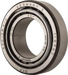 SKF - 28mm Bore Diam, 52mm OD, 16mm Wide, Tapered Roller Bearing - 31,900 N Dynamic Load Capacity, 38,000 N Static Load Capacity - USA Tool & Supply