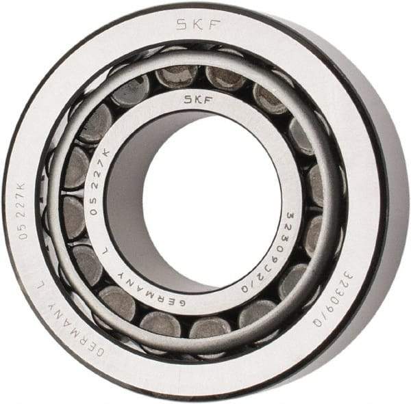 SKF - 45mm Bore Diam, 100mm OD, 38.25mm Wide, Tapered Roller Bearing - 140,000 N Dynamic Load Capacity, 170,000 N Static Load Capacity - USA Tool & Supply
