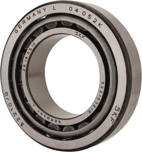 SKF - 50mm Bore Diam, 90mm OD, 24.75mm Wide, Tapered Roller Bearing - 82,500 N Dynamic Load Capacity, 100,000 N Static Load Capacity - USA Tool & Supply