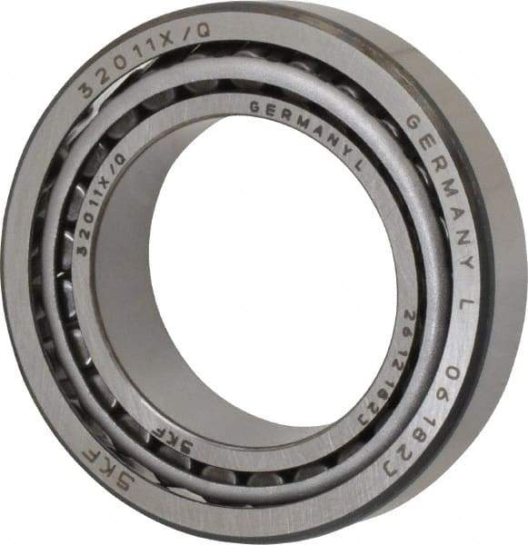 SKF - 55mm Bore Diam, 90mm OD, 23mm Wide, Tapered Roller Bearing - 80,900 N Dynamic Load Capacity, 116,000 N Static Load Capacity - USA Tool & Supply