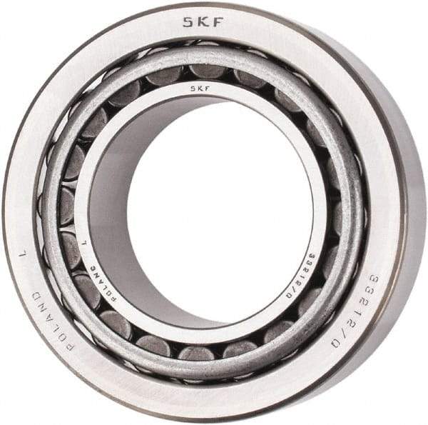 SKF - 60mm Bore Diam, 110mm OD, 38mm Wide, Tapered Roller Bearing - 168,000 N Dynamic Load Capacity, 236,000 N Static Load Capacity - USA Tool & Supply