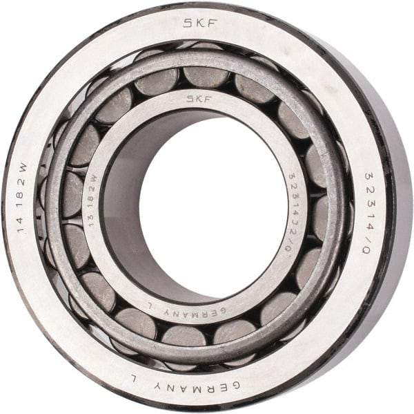 SKF - 70mm Bore Diam, 150mm OD, 54mm Wide, Tapered Roller Bearing - 297,000 N Dynamic Load Capacity, 380,000 N Static Load Capacity - USA Tool & Supply