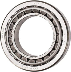 SKF - 80mm Bore Diam, 140mm OD, 35.25mm Wide, Tapered Roller Bearing - 187,000 N Dynamic Load Capacity, 245,000 N Static Load Capacity - USA Tool & Supply