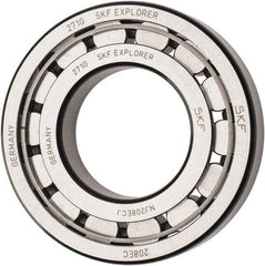 SKF - 40mm Bore Diam, 80mm Outside Diam, 18mm Wide Cylindrical Roller Bearing - 53,900 N Dynamic Capacity, 53,000 Lbs. Static Capacity - USA Tool & Supply
