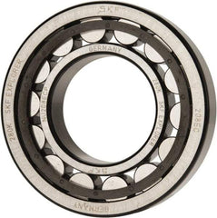 SKF - 40mm Bore Diam, 80mm Outside Diam, 18mm Wide Cylindrical Roller Bearing - 53,900 N Dynamic Capacity, 53,000 Lbs. Static Capacity - USA Tool & Supply