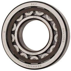 SKF - 50mm Bore Diam, 110mm Outside Diam, 27mm Wide Cylindrical Roller Bearing - 110,000 N Dynamic Capacity, 112,000 Lbs. Static Capacity - USA Tool & Supply