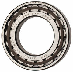 SKF - 55mm Bore Diam, 100mm Outside Diam, 21mm Wide Cylindrical Roller Bearing - 84,200 N Dynamic Capacity, 95,000 Lbs. Static Capacity - USA Tool & Supply