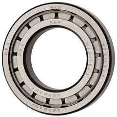 SKF - 55mm Bore Diam, 100mm Outside Diam, 21mm Wide Cylindrical Roller Bearing - 84,200 N Dynamic Capacity, 95,000 Lbs. Static Capacity - USA Tool & Supply