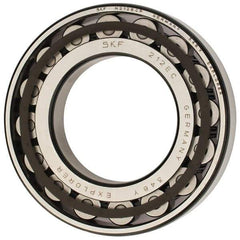 SKF - 60mm Bore Diam, 110mm Outside Diam, 22mm Wide Cylindrical Roller Bearing - 93,500 N Dynamic Capacity, 102,000 Lbs. Static Capacity - USA Tool & Supply