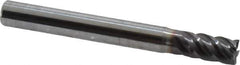 Seco - 6mm, 5 Flute, Single End, Solid Carbide, 0.2mm Corner Radius End Mill - 55mm OAL, 41° Helix, Right Hand Flute, 9mm LOC, Right Hand Cut, 15mm Extended Reach - USA Tool & Supply