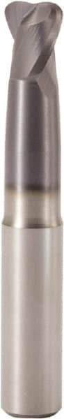 Seco - 6mm, 2 Flute, Single End, Solid Carbide, 1.5mm Corner Radius End Mill - 60mm OAL, 30° Helix, Right Hand Flute, 8mm LOC, Right Hand Cut, 30mm Extended Reach - USA Tool & Supply