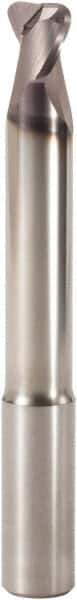 Seco - 16mm, 2 Flute, Single End, Solid Carbide, 4mm Corner Radius End Mill - 100mm OAL, 30° Helix, Right Hand Flute, 18mm LOC, Right Hand Cut, 45mm Extended Reach - USA Tool & Supply