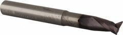 Seco - 6mm, 2 Flute, Single End, Solid Carbide, 0.25mm Corner Radius End Mill - 50mm OAL, 30° Helix, Right Hand Flute, 8mm LOC, Right Hand Cut, 20mm Extended Reach - USA Tool & Supply