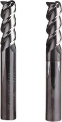 Seco - 20mm, 3 Flute, Single End, Solid Carbide, 0.5mm Corner Radius End Mill - 100mm OAL, 50° Helix, Right Hand Flute, 40mm LOC, Right Hand Cut - USA Tool & Supply