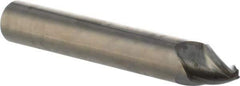 Seco - 20° Taper Angle per Side, 2.5mm Small End Diam, 10mm LOC, Solid Carbide 3 Flute Tapered Square End Mill - 75mm OAL, 10mm Shank Diam, Spiral Flute, 30° Helix - USA Tool & Supply