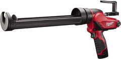 Milwaukee Tool - 1 Qt Half Barrel Battery Caulk/Adhesive Applicator - Use with Quart Pack Material - USA Tool & Supply