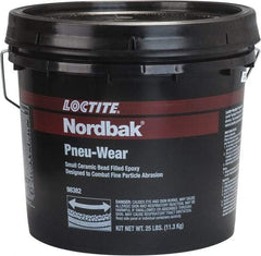 Loctite - 3 Lb Pail Two Part Epoxy - 30 min Working Time, 795 psi Shear Strength, Series Pneu-Wear - USA Tool & Supply