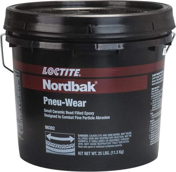 Loctite - 6 Lb Pail Two Part Epoxy - 10 min Working Time, Series Pneu-Wear - USA Tool & Supply