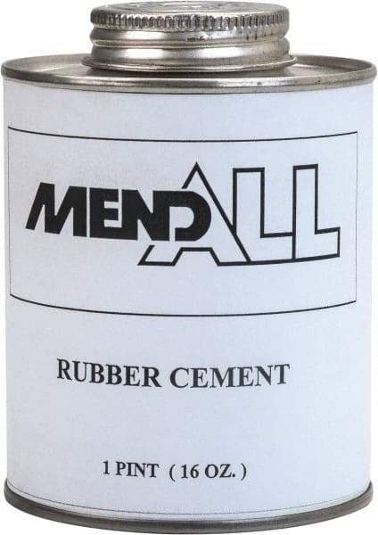 MendAll - 16 oz Can Clear Cement Adhesive - USA Tool & Supply