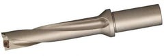 Sumitomo - 8.947" Max Drill Depth, 5xD, 1-3/4" Diam, Indexable Insert Drill - 2 Inserts, 1-1/2" Shank Diam, Whistle Notch Shank - USA Tool & Supply