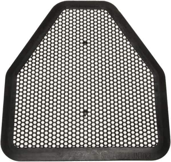 Ability One - Disposable Urinal Mat - Black, Apple Scented - USA Tool & Supply