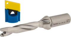 Iscar - 0.709" to 0.744" Diam, 5xD, 3.54" Max Depth, 1" Shank Diam, 6.87" OAL, Replaceable-Tip Drill - FCP, ICK, ICK-2M, ICM, ICN, ICP, iCP-2M Insert, 18 Seat Size, 43417062 Toolholder, Series SumoCham - USA Tool & Supply