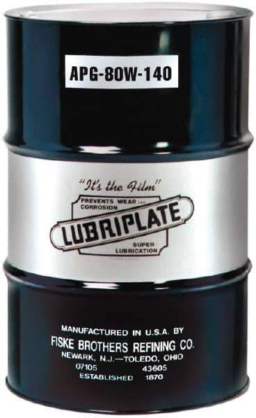 Lubriplate - 55 Gal Drum, Mineral Gear Oil - 25°F to 280°F, 1300 SUS Viscosity at 100°F, 125 SUS Viscosity at 210°F, ISO 320 - USA Tool & Supply